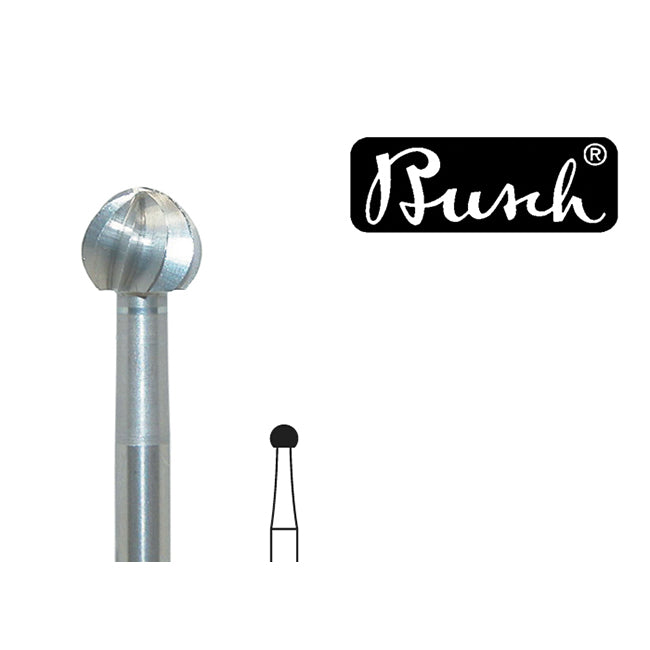 Busch-Ball-Bur-Size-025-2.5-mm-BR1001-025