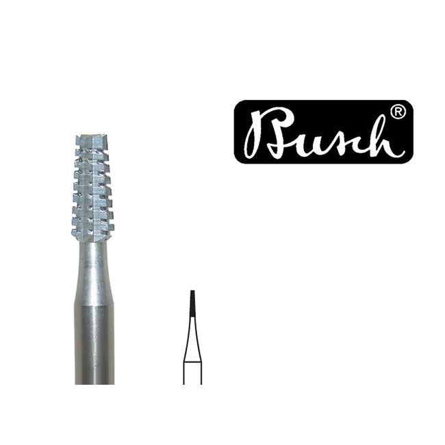Busch-Cone-Square-Cross-Cut-Bur-Size-008-0.8-mm-BR1023-008