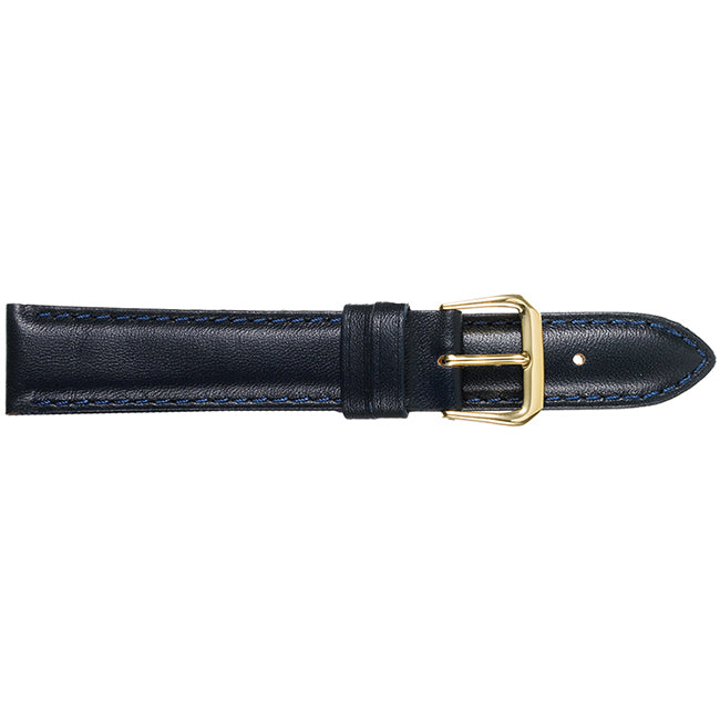 alpine-jb-331-7-16-leather-smooth-padded-navy-blue-16mm