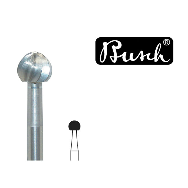 Busch-Ball-Bur-Size-037-3.7-mm-BR1001-037
